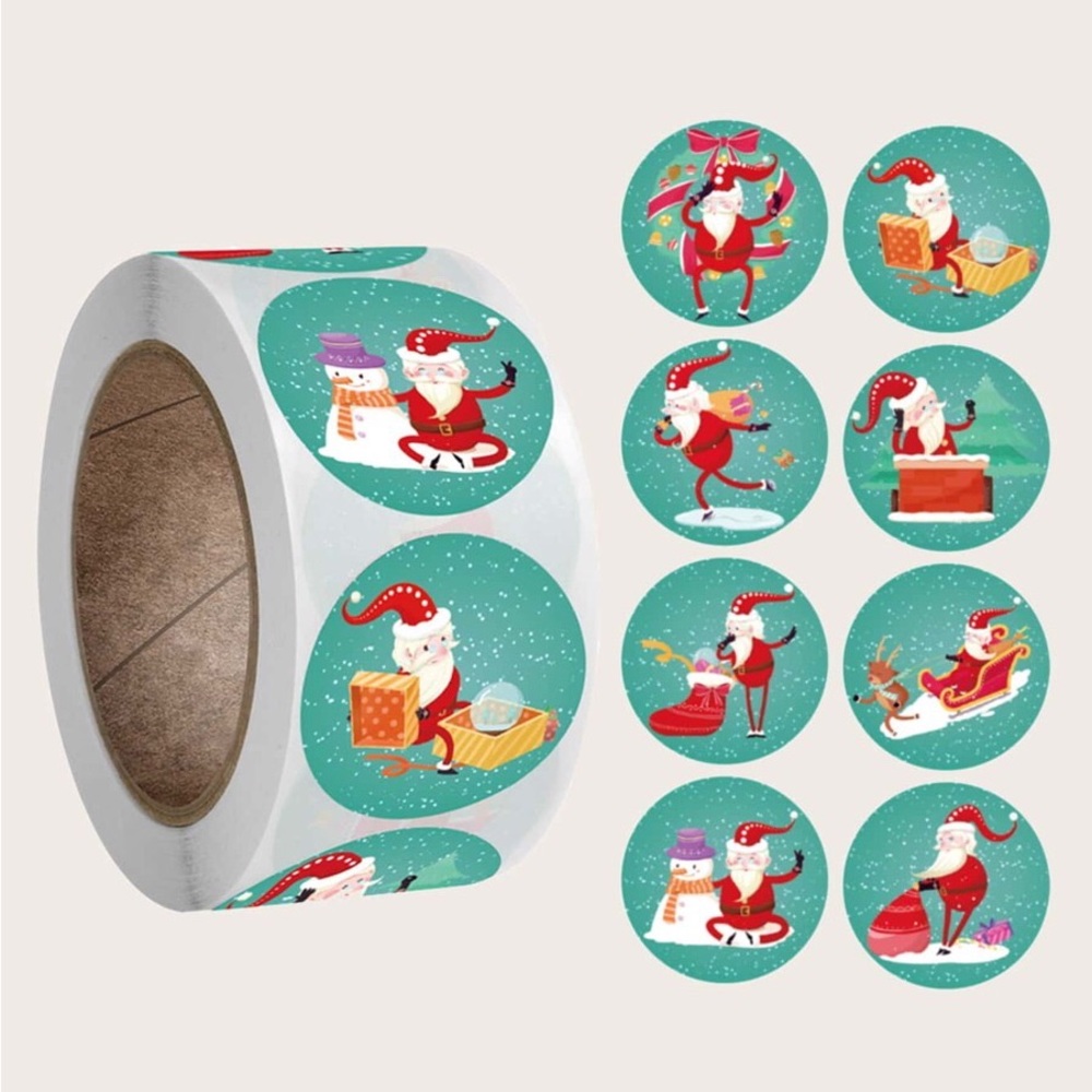 500 pcs - Christmas Stickers